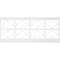 Ekena Millwork 40"H x 94 1/2"W Kiowa PVC Wainscot Paneling Kit WPK40X94KWA - alternate 3